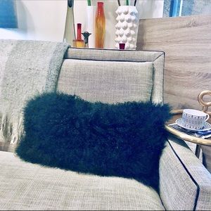 Donna Karan Mohair Pillow